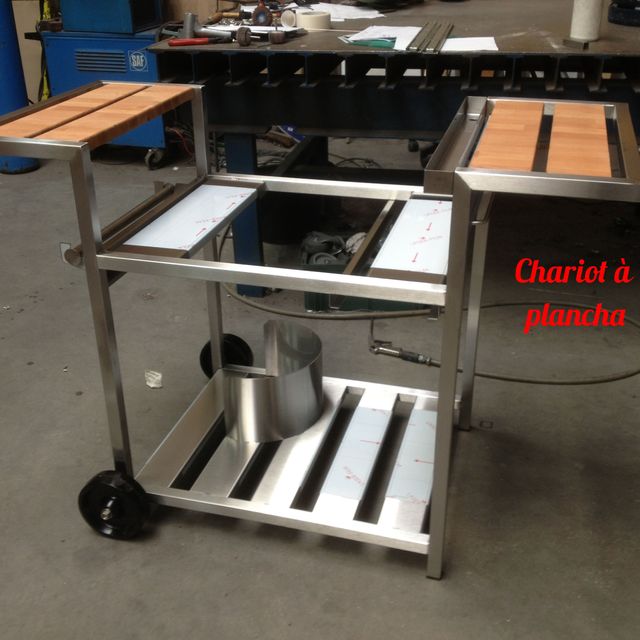 Chariot plancha