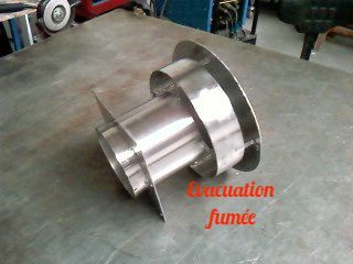 évacuation fumée