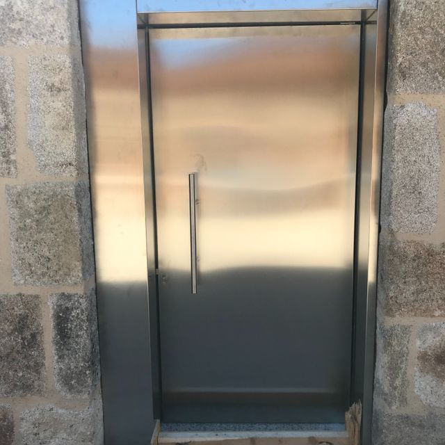 porte inox